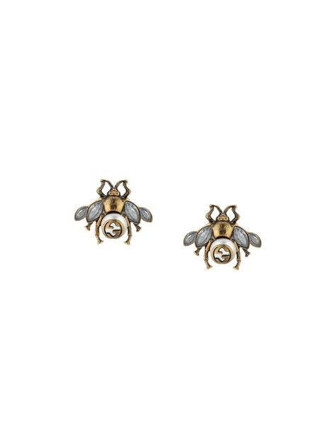 gucci biene ohrringe|Gucci Earrings and ear cuffs for Women .